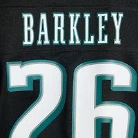 Women's Nike Saquon Barkley  Black Philadelphia Eagles Alternate Game Jersey