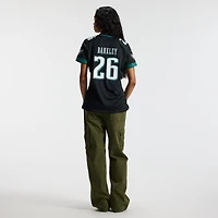 Women's Nike Saquon Barkley  Black Philadelphia Eagles Alternate Game Jersey