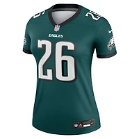 Haut Nike Saquon Barkley pour femme, vert nuit, joueur légendaire des Philadelphia Eagles