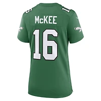 Women's Nike Tanner McKee Kelly Green Philadelphia Eagles Alternate Game Jersey