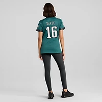 Maillot de match Nike Tanner McKee pour femme, vert nuit, Philadelphia Eagles