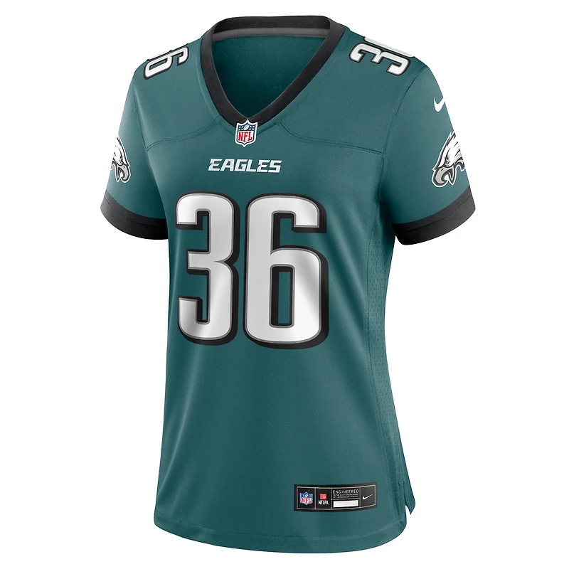 Women's Nike Tristin McCollum Midnight Green Philadelphia Eagles Team Game Jersey