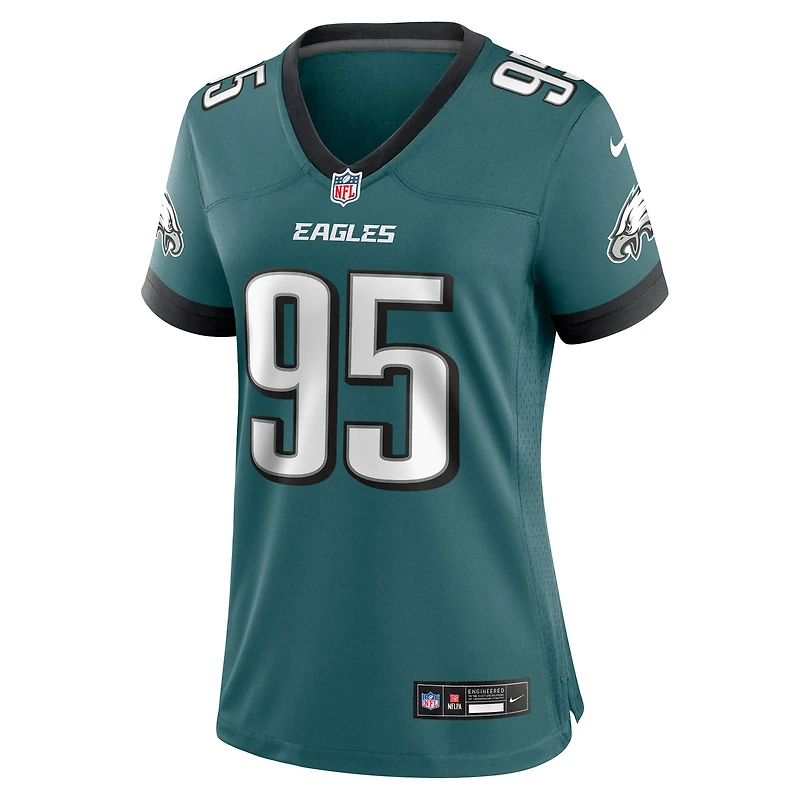 Women's Nike Ty Robinson Midnight Green Philadelphia Eagles Team Game Jersey