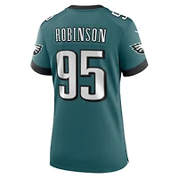 Women's Nike Ty Robinson Midnight Green Philadelphia Eagles Team Game Jersey
