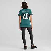 Women's Nike Will Shipley Midnight Green Philadelphia Eagles Team Game Jersey