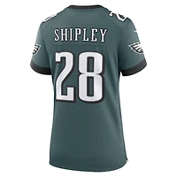Women's Nike Will Shipley  Midnight Green Philadelphia Eagles Team Game Jersey