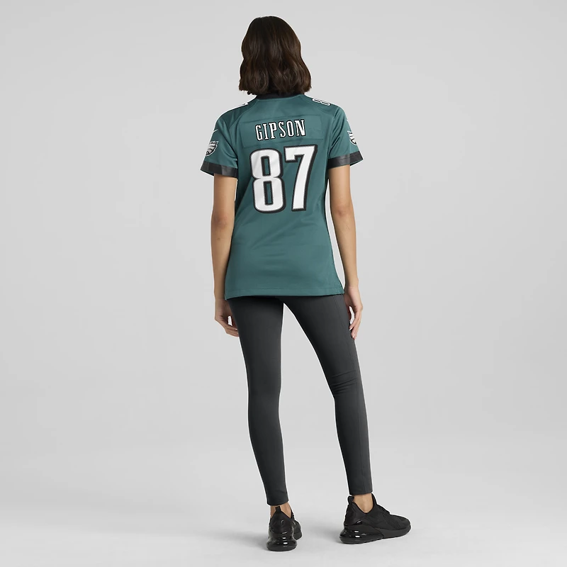 Women's Nike Xavier Gipson Midnight Green Philadelphia Eagles Team Game Jersey