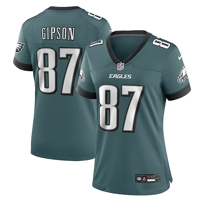 Women's Nike Xavier Gipson Midnight Green Philadelphia Eagles Team Game Jersey