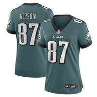 Women's Nike Xavier Gipson Midnight Green Philadelphia Eagles Team Game Jersey