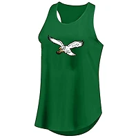 Women's Profile  Kelly Green Philadelphia Eagles Plus Basic Tank Top