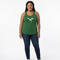 Women's Profile  Kelly Green Philadelphia Eagles Plus Basic Tank Top