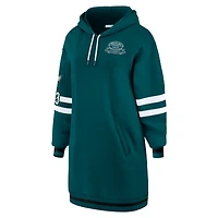 Robe à capuche vert nuit des Philadelphia Eagles pour femme par Erin Andrews