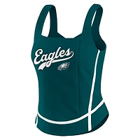 Débardeur à col carré vert nuit Philadelphia Eagles pour femme WEAR by Erin Andrews