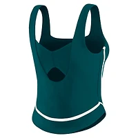 Débardeur à col carré vert nuit Philadelphia Eagles pour femme WEAR by Erin Andrews