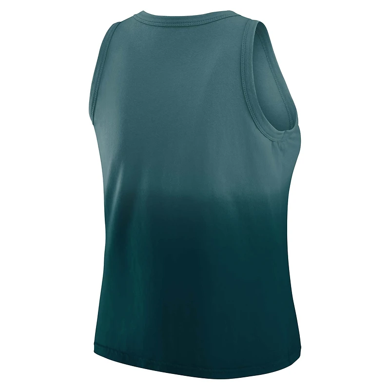 Débardeur vert ombré Philadelphia Eagles WEAR by Erin Andrews x Gracie Hunt pour femme
