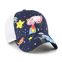 Casquette de camionneur ajustable Space Dino des Eagles de Philadelphie de la marine Youth '47