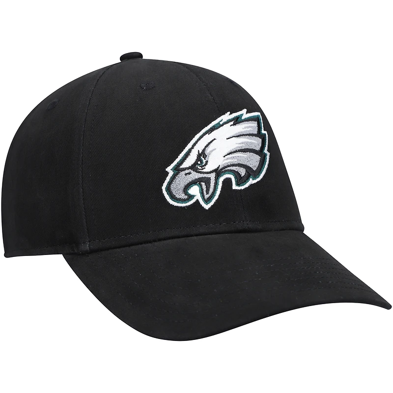 Casquette réglable MVP secondaire des Eagles de Philadelphie noires '47 pour jeunes