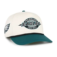 Youth '47  Cream Philadelphia Eagles Freemont Hitch Adjustable Hat