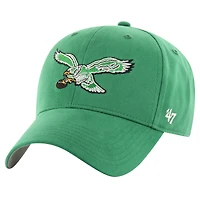Casquette ajustable MVP des Philadelphia Eagles '47 Kelly Green pour jeunes