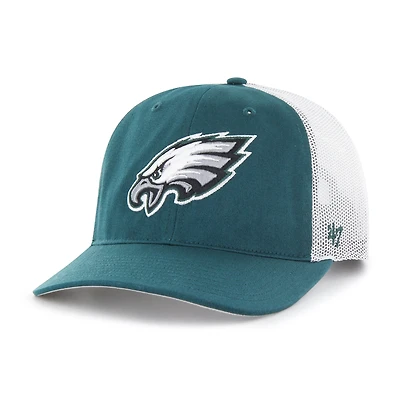 Casquette ajustable pour jeunes « 47 » des Philadelphia Eagles, vert nuit/blanc