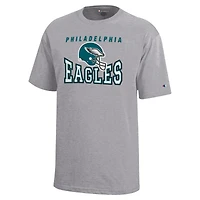 Youth Champion  Gray Philadelphia Eagles Graphic T-Shirt