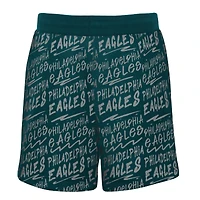 Youth Midnight Green Philadelphia Eagles Super French Terry Shorts
