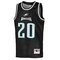 Maillot de basket-ball NFL noir à la mode pour jeune Mitchell & Ness Brian Dawkins, joueur retraité des Philadelphia Eagles