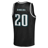 Maillot de basket-ball NFL noir à la mode pour jeune Mitchell & Ness Brian Dawkins, joueur retraité des Philadelphia Eagles