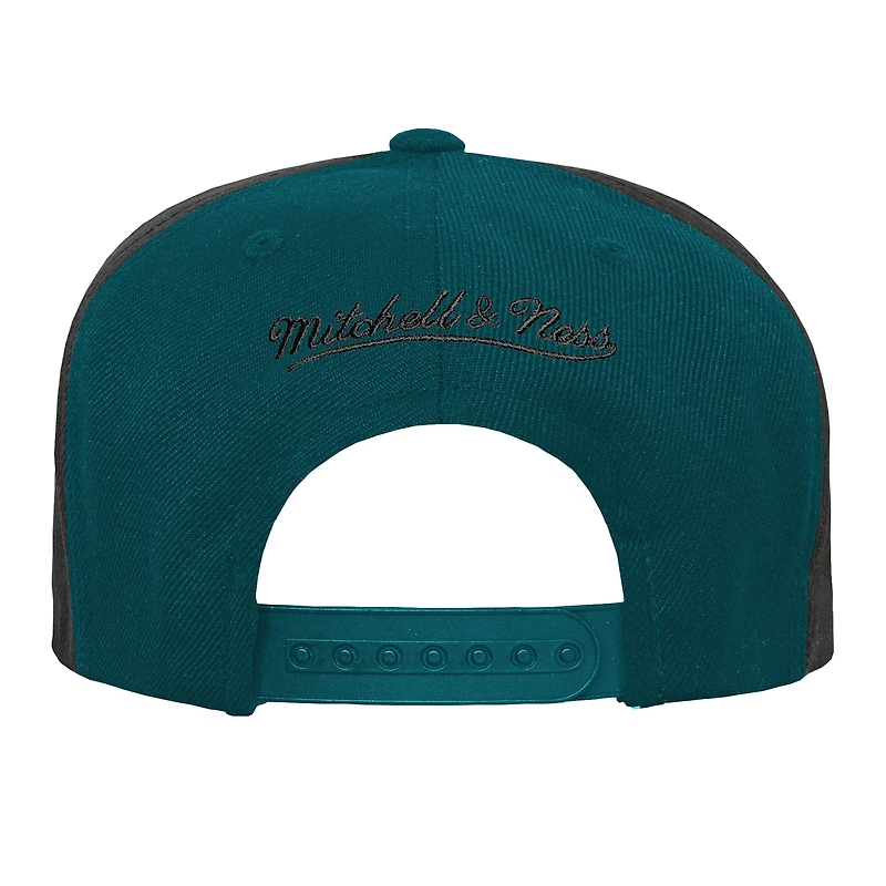 Casquette snapback Mitchell & Ness blanche pour enfant, mascotte des Eagles de Philadelphie