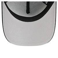 Casquette ajustable New Era noire Philadelphia Eagles 9FORTY pour jeunes