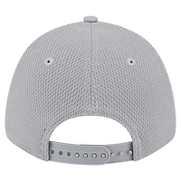 Youth New Era Gray Philadelphia Eagles Main 9FORTY Adjustable Hat
