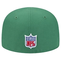 Youth New Era  Kelly Green Philadelphia Eagles Main 59FIFTY Fitted Hat