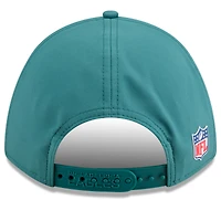 Youth New Era Midnight Green Philadelphia Eagles 2025 Sideline  M-Crown 9FORTY Adjustable Hat