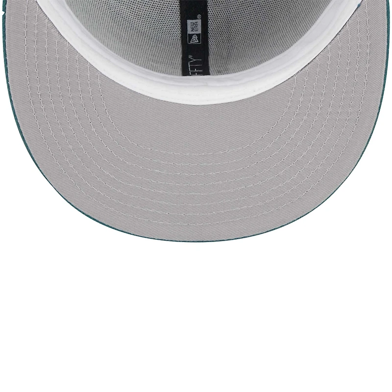 Youth New Era Midnight Green Philadelphia Eagles Main 59FIFTY Fitted Hat