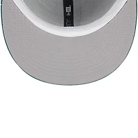Youth New Era Midnight Green Philadelphia Eagles Main 59FIFTY Fitted Hat