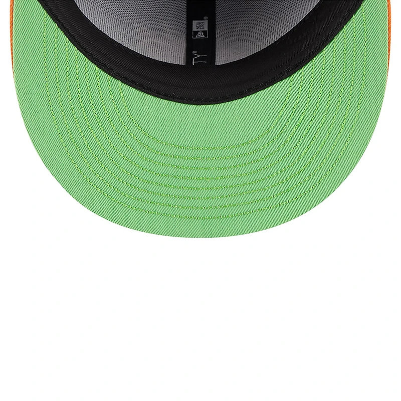 Casquette Snapback Nickelodeon Slime 9FIFTY violette/orange pour jeune New Era Philadelphia Eagles