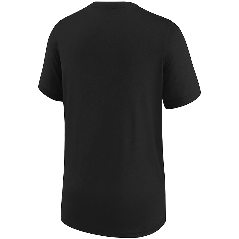 T-shirt Nike noir pour jeune Philadelphia Eagles Icon Legend