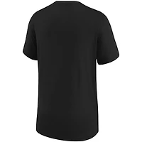 T-shirt Nike noir pour jeune Philadelphia Eagles Icon Legend