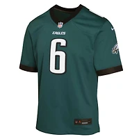 Youth Nike DeVonta Smith Green Philadelphia Eagles Game Jersey