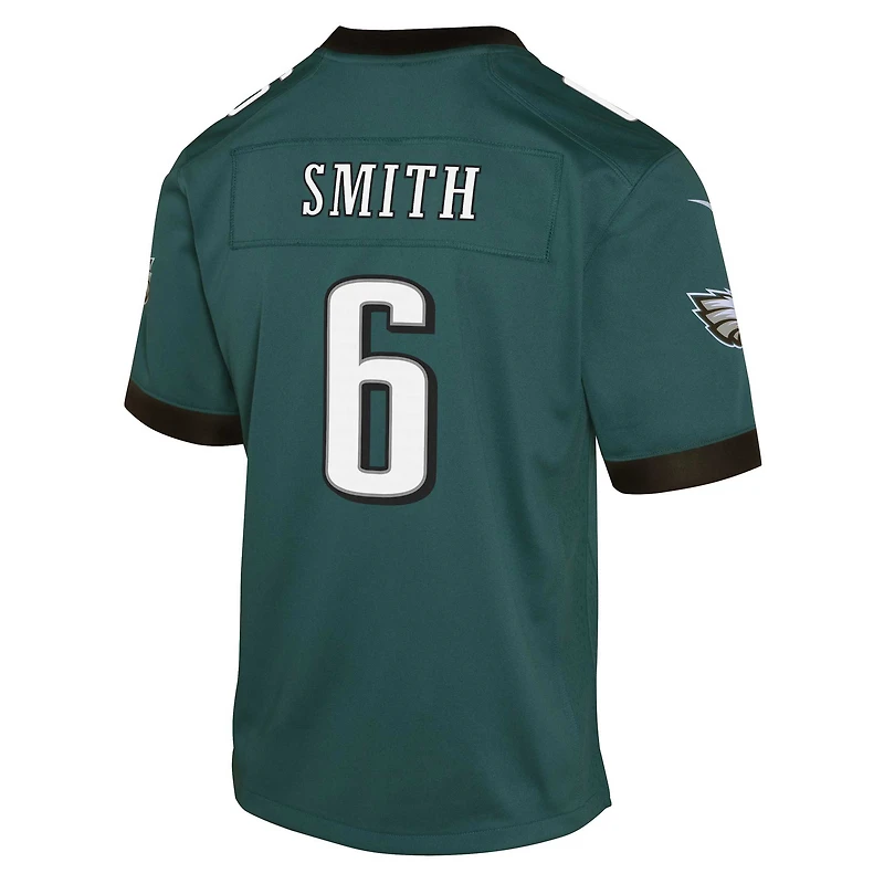 Youth Nike DeVonta Smith Green Philadelphia Eagles Game Jersey
