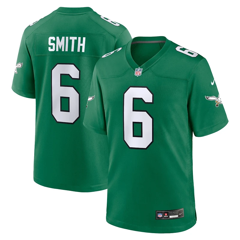 Youth Nike DeVonta Smith Midnight Green Philadelphia Eagles Team Game Jersey