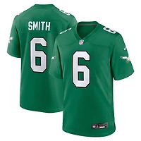 Youth Nike DeVonta Smith Midnight Green Philadelphia Eagles Team Game Jersey