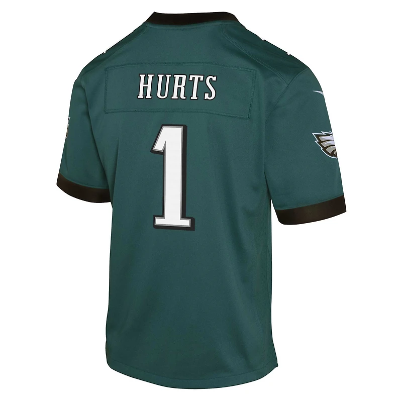Youth Nike Jalen Hurts Green Philadelphia Eagles Game Jersey
