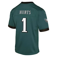 Youth Nike Jalen Hurts Green Philadelphia Eagles Game Jersey