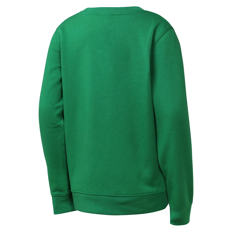 Sweat-shirt ras du cou essentiel Nike Rewind vert Kelly pour jeunes des Philadelphia Eagles
