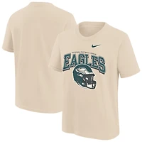 Youth Nike  Natural Philadelphia Eagles Easy Lane T-Shirt