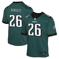 Maillot de match Nike Saquon Barkley vert pour jeunes des Philadelphia Eagles