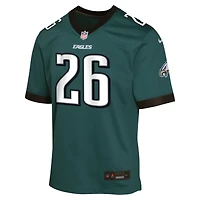 Maillot de match Nike Saquon Barkley vert pour jeunes des Philadelphia Eagles