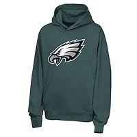 Youth Nike Saquon Barkley Midnight Green Philadelphia Eagles Name & Number Club Fleece Hoodie