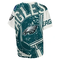 Youth Outerstuff  Cream Philadelphia Eagles Top Player T-Shirt